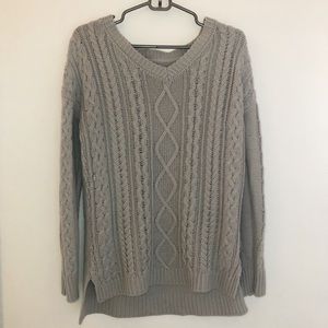 ✨Comfy gray oversized sweater